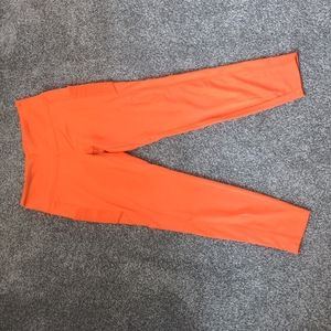 Orange tahari sport leggings
